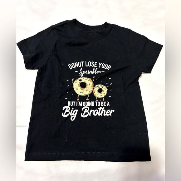 NWOT Big Brother Pregnancy Announcement Donut Gender Reveal T-Shirt size 2T - Picture 1 of 6